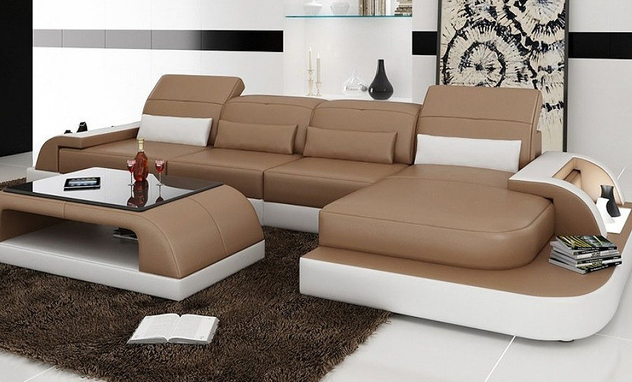 Orion - 3sC - Leather Sofa Lounge Set